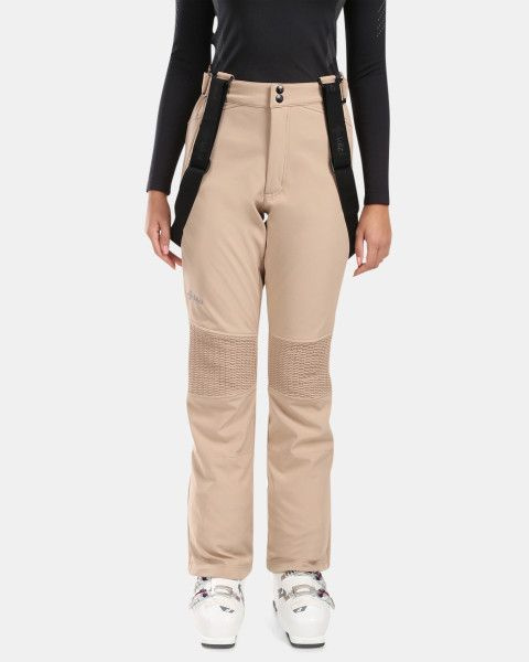 Dámské lyžařské kalhoty KILPI Dione béžové Velikost: 42 Short