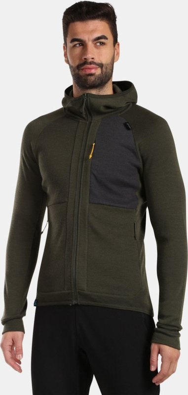 Pánský merino svetr KILPI Merini zelený Velikost: XXL