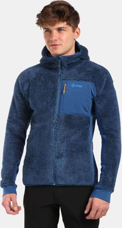 Pánská fleecová mikina KILPI Norka modrá Velikost: M