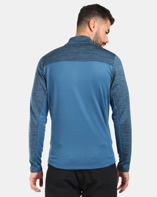 Pánská fleecová mikina KILPI Erin modrá Velikost: M