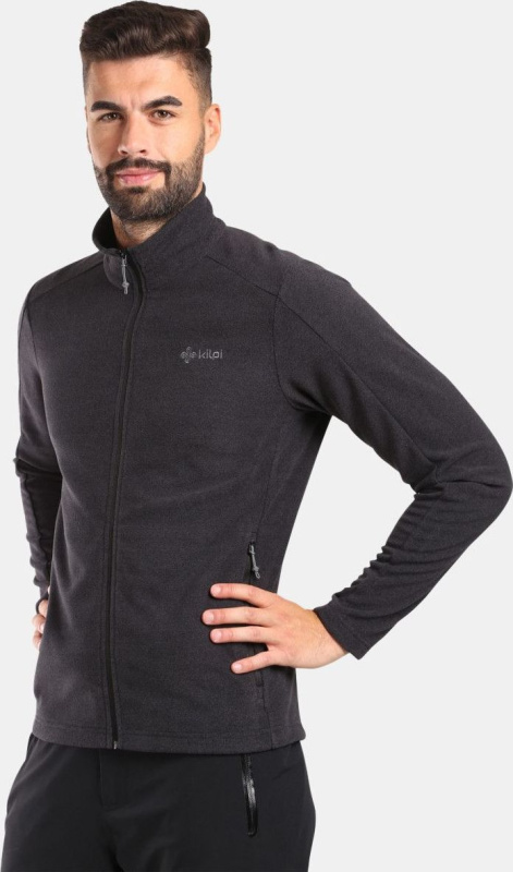 Pánská fleecová mikina KILPI Glamer černé Velikost: M