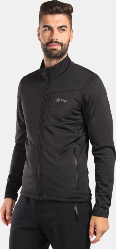 Pánská funkční mikina KILPI Erin černá Velikost: L