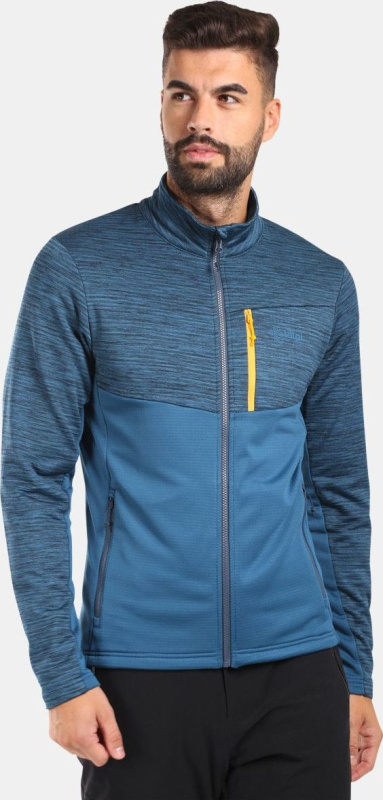 Pánská fleecová mikina KILPI Erin modrá Velikost: L