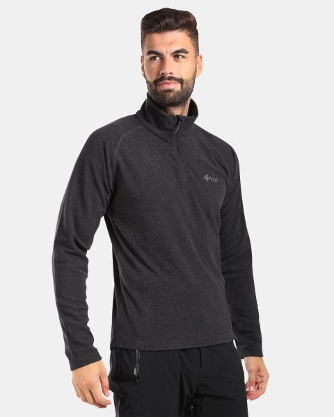 Pánská fleecová mikina KILPI Almeri černá Velikost: 3XL