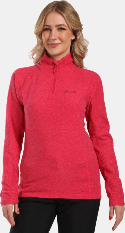 Dámská fleecová mikina KILPI Almeri růžová Velikost: 38