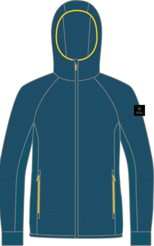 Dětská fleecová mikina KILPI Norka modrá Velikost: 152