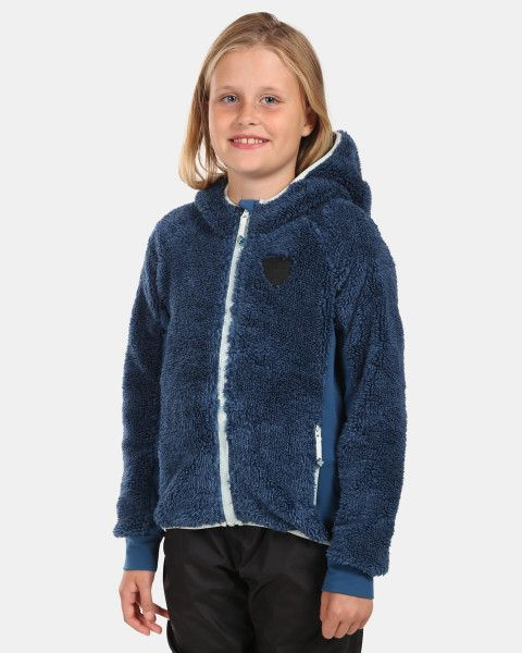Dětská fleecová mikina KILPI Norka modrá Velikost: 98