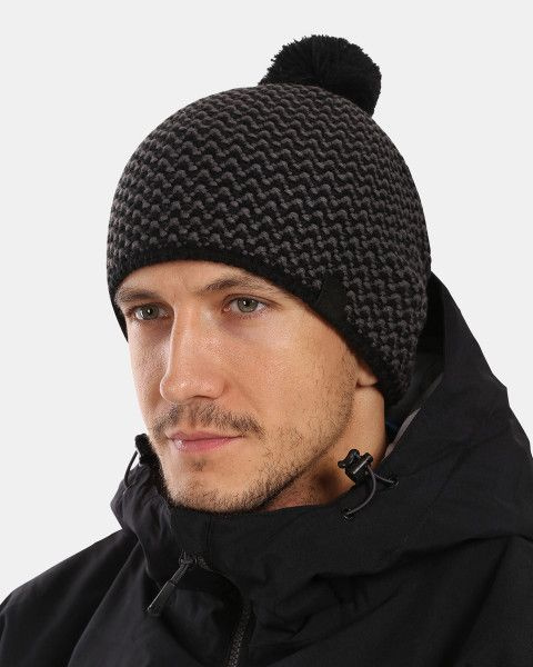 Pánská zimní čepice KILPI Paulo černá Velikost: UNI