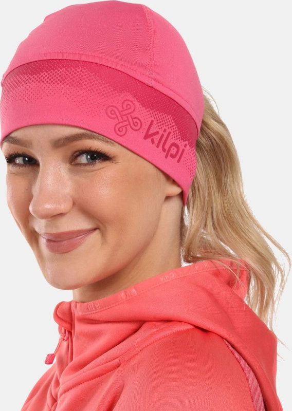 Unisex funkční čepice KILPI Tail růžová Velikost: L