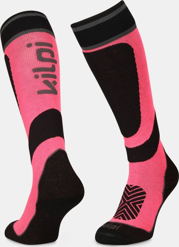 Unisex merino podkolenky KILPI Anxo růžové Velikost: 43