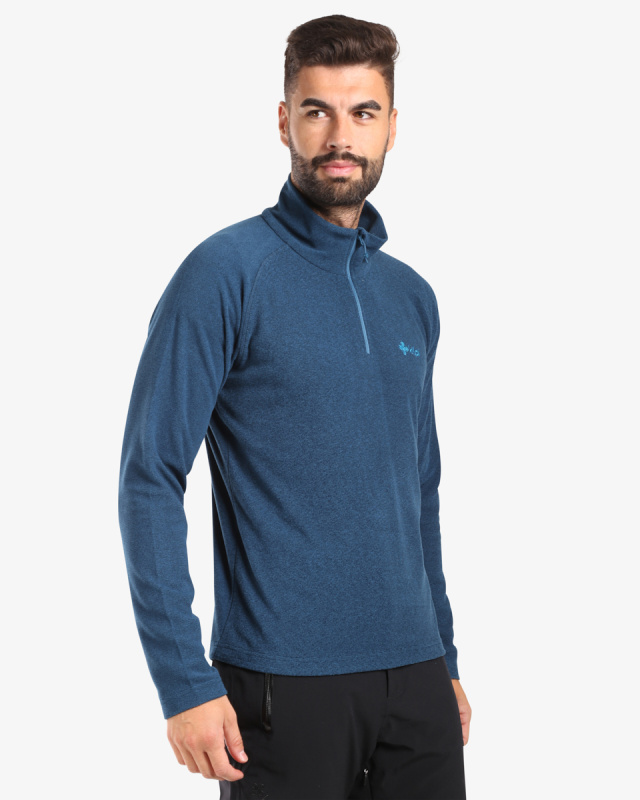 Pánská fleecová mikina kilpi almeri-m tmavě modrá 6xl