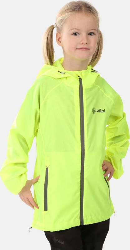 Dětská nepromokavá bunda KILPI Jaluu žlutá Velikost: 98