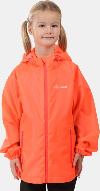 Dětská nepromokavá bunda KILPI Jaluu růžová Velikost: 146