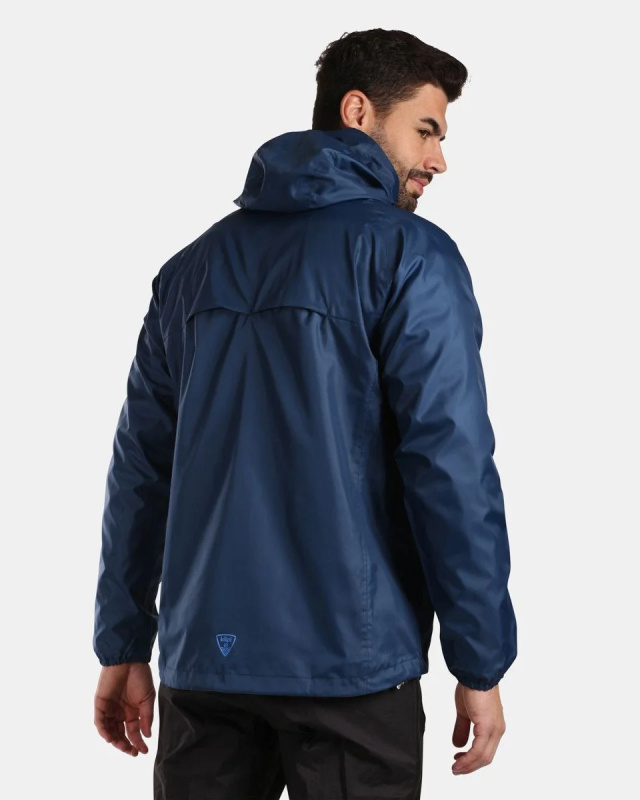 Unisex nepromokavá bunda KILPI Jaluu modrá Velikost: M