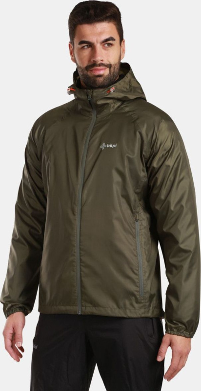 Unisex nepromokavá bunda KILPI Jaluu zelená Velikost: XL
