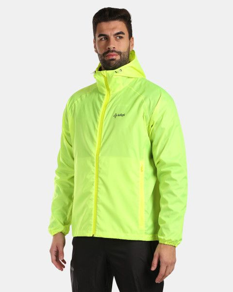 Unisex nepromokavá bunda KILPI Jaluu žlutá Velikost: S