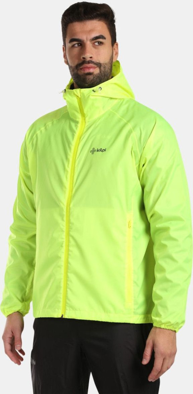 Unisex nepromokavá bunda KILPI Jaluu žlutá Velikost: XS