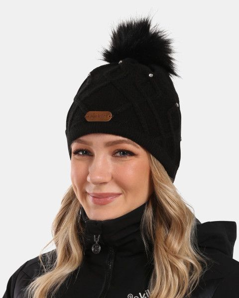 Dámská zimní čepice KILPI Alen černá Velikost: UNI
