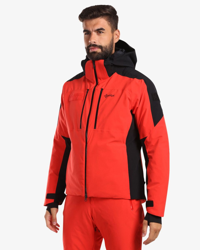 Unisex lyžařská bunda KILPI Dexen červená Velikost: S