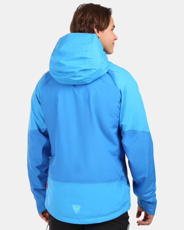 Pánská nepromokavá bunda KILPI Mamba modrá Velikost: 3XL