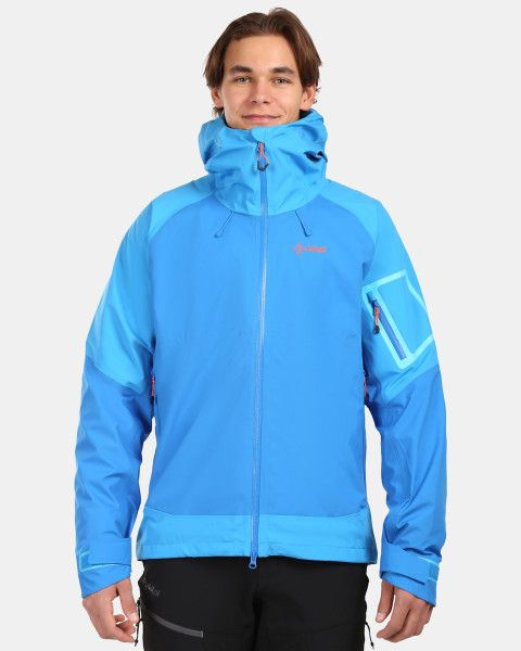 Pánská nepromokavá bunda KILPI Mamba modrá Velikost: 3XL