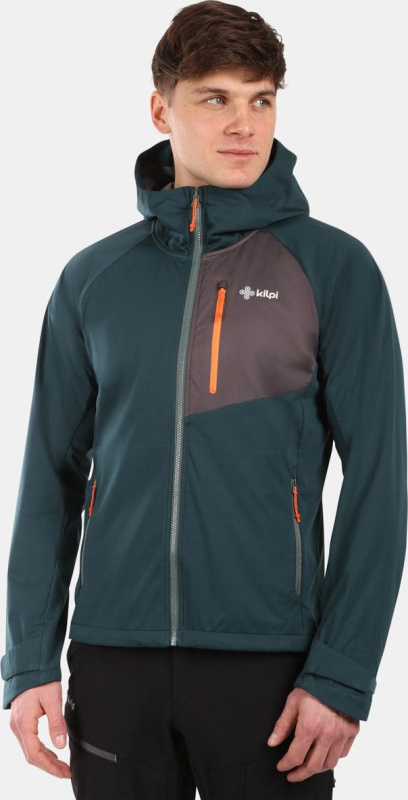 Pánská softshellová bunda KILPI Beltra zelená Velikost: 3XL