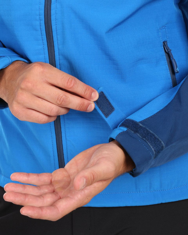 Pánská softshellová bunda KILPI Ontavio modrá Velikost: 3XL