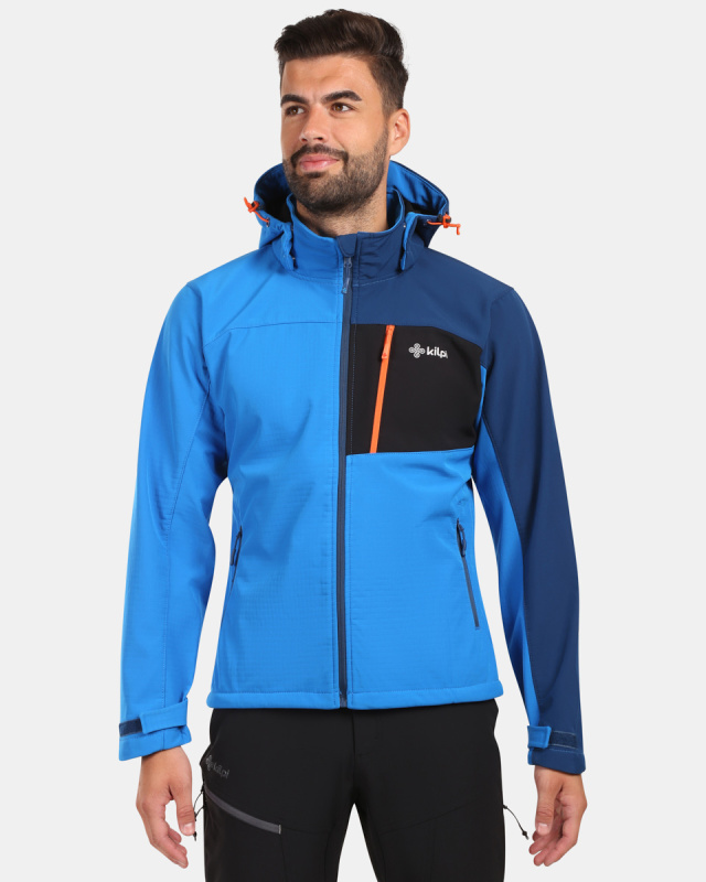 Pánská softshellová bunda KILPI Ontavio modrá Velikost: 3XL