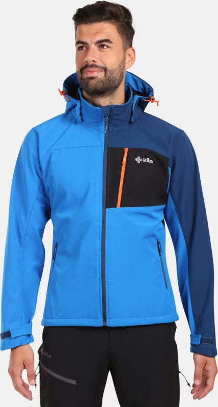 Pánská softshellová bunda KILPI Ontavio modrá Velikost: 3XL