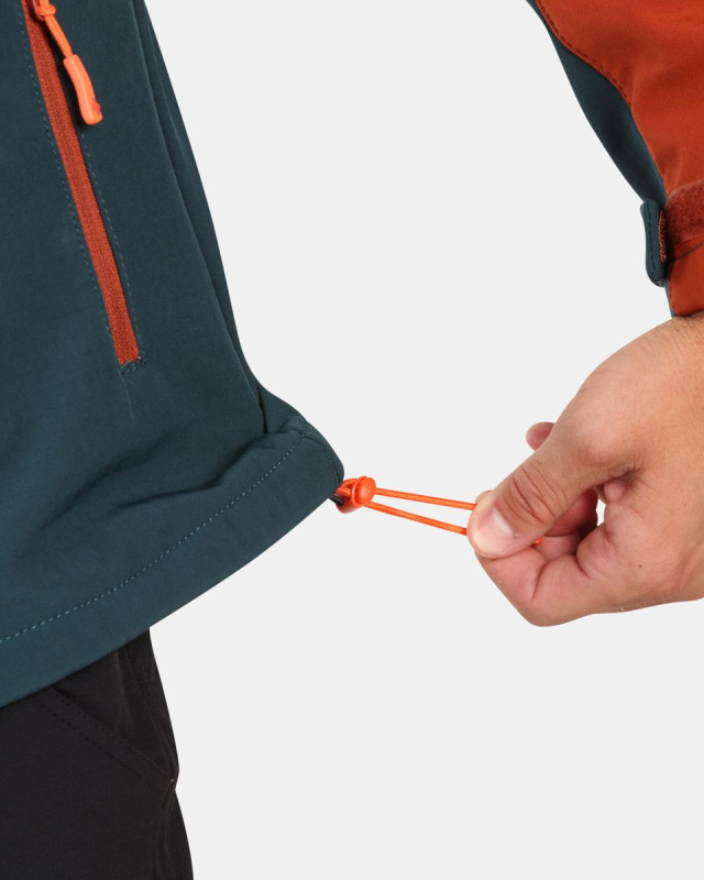 Pánská softshellová bunda KILPI Ontavio zelená Velikost: XL