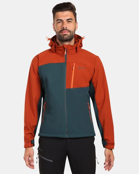 Pánská softshellová bunda KILPI Ontavio zelená Velikost: XXL