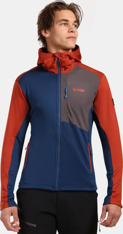 Pánská fleecová mikina KILPI Sevelen modrá Velikost: XXL