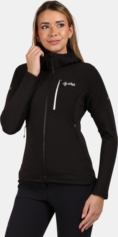 Dámská funkční mikina KILPI Memphis černá Velikost: 40