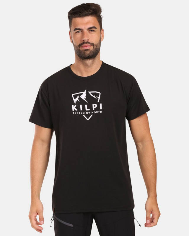 Pánské funkční triko KILPI Dixie černé Velikost: 3XL