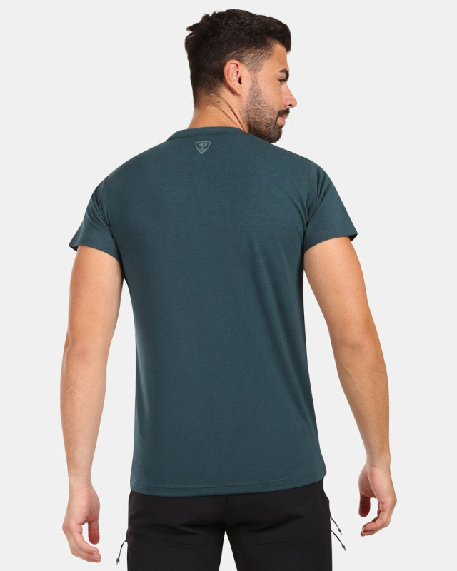 Pánské funkční triko KILPI Dixie zelené Velikost: XL