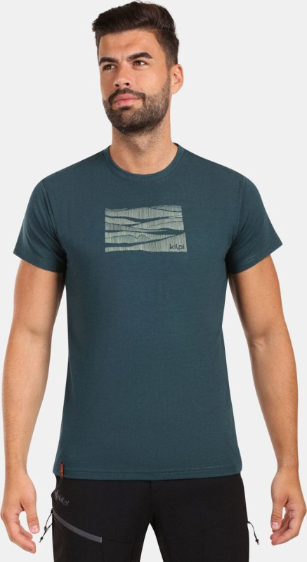Pánské funkční triko KILPI Dixie zelené Velikost: 3XL