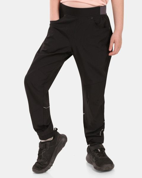 Dětské volnočasové kalhoty KILPI Karido černé Velikost: 110