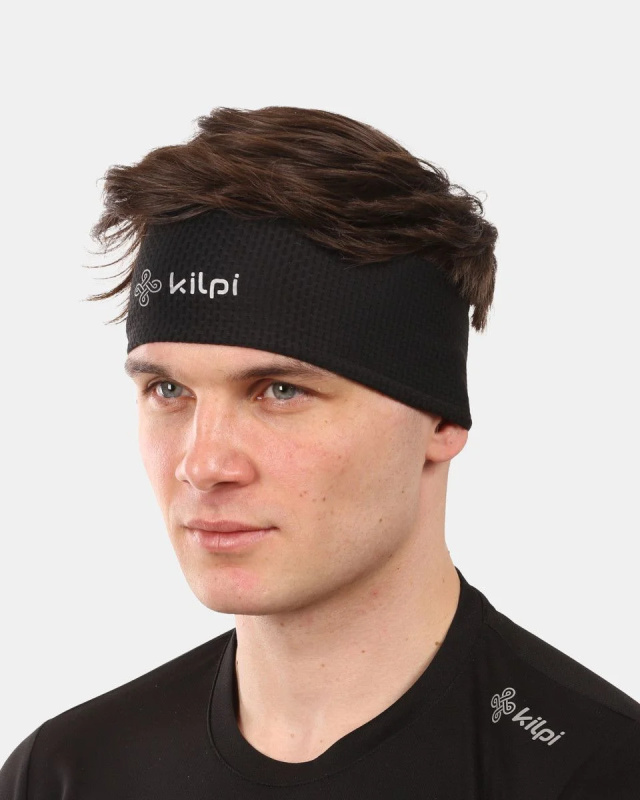 Unisex sportovní čelenka KILPI Cooly černá Velikost: L