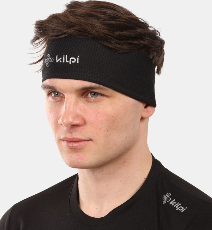 Unisex sportovní čelenka KILPI Cooly černá Velikost: L