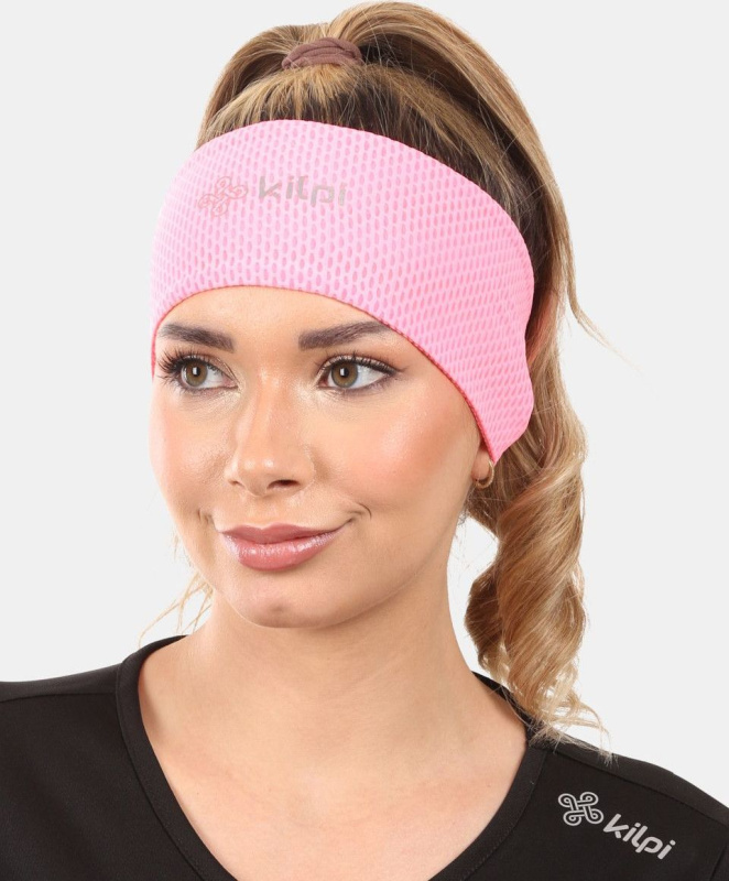 Unisex sportovní čelenka KILPI Cooly růžová Velikost: L