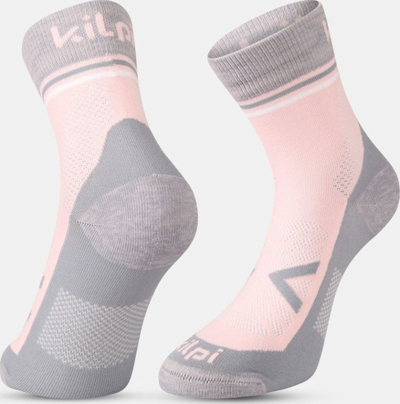 Unisex běžecké ponožky KILPI Speed růžové Velikost: 39