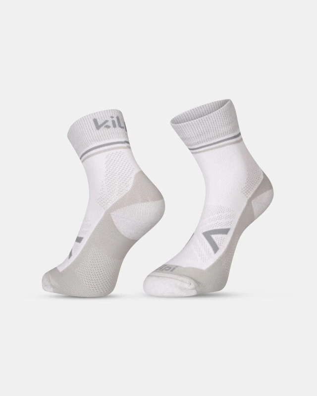 Unisex běžecké ponožky KILPI Speed bílé Velikost: 39