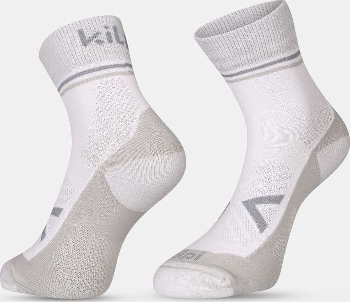 Unisex běžecké ponožky KILPI Speed bílé Velikost: 39