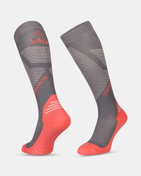 Unisex kompresní podkolenky KILPI Compress růžové Velikost: 43