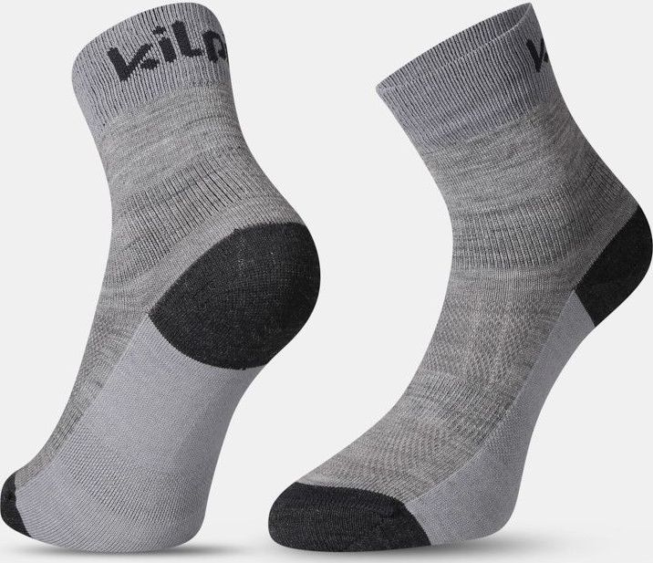 Sportovní merino ponožky KILPI Lirin šedé Velikost: 35