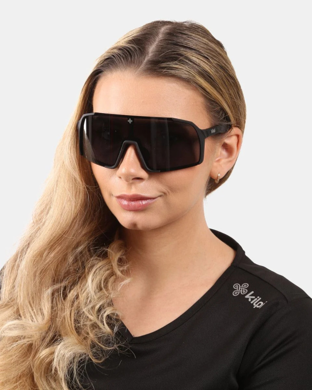 Unisex sluneční brýle KILPI Lecanto černé Velikost: UNI