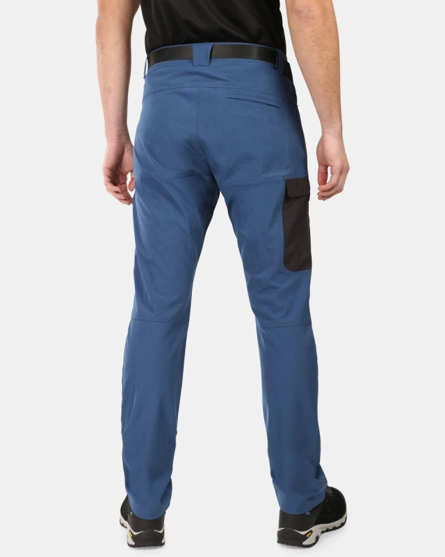 Pánské outdoorové kalhoty KILPI Ligne modré Velikost: 3XL