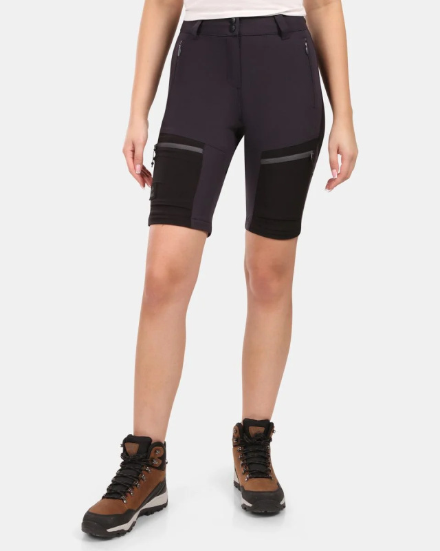 Dámské outdoorové kalhoty KILPI Hosio černé Velikost: 40 Short