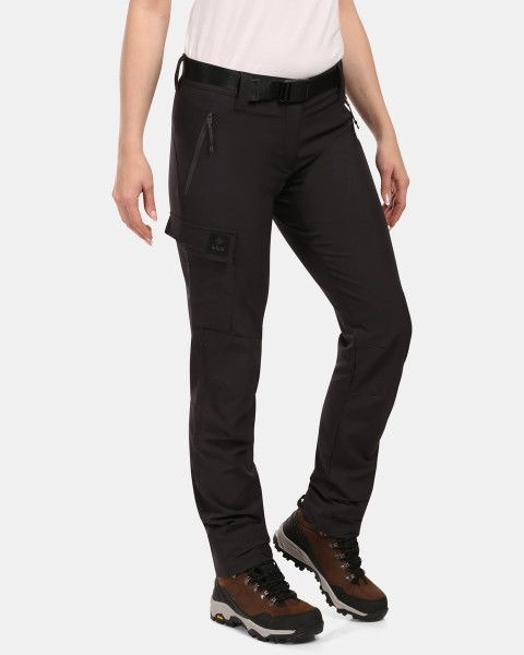 Dámské outdoorové kalhoty KILPI Belvela černé Velikost: 36 Short