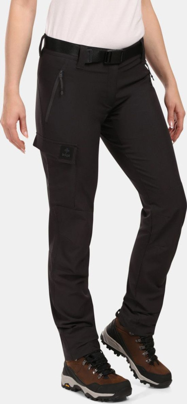 Dámské outdoorové kalhoty KILPI Belvela černé Velikost: 40 Short
